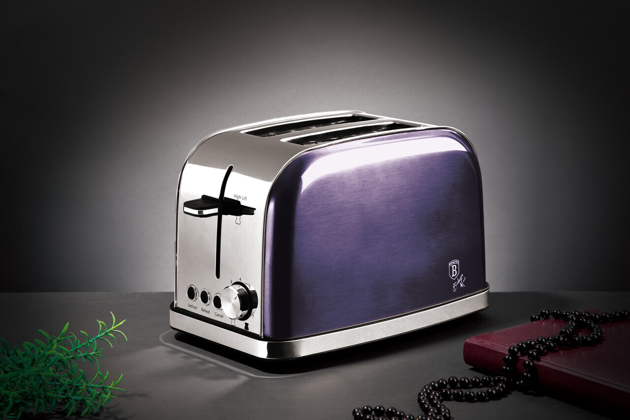Prajitor de paine Berlinger Haus, Purple Eclipse, 29x18x18.5 cm, inox, mov/argintiu - imagine 6
